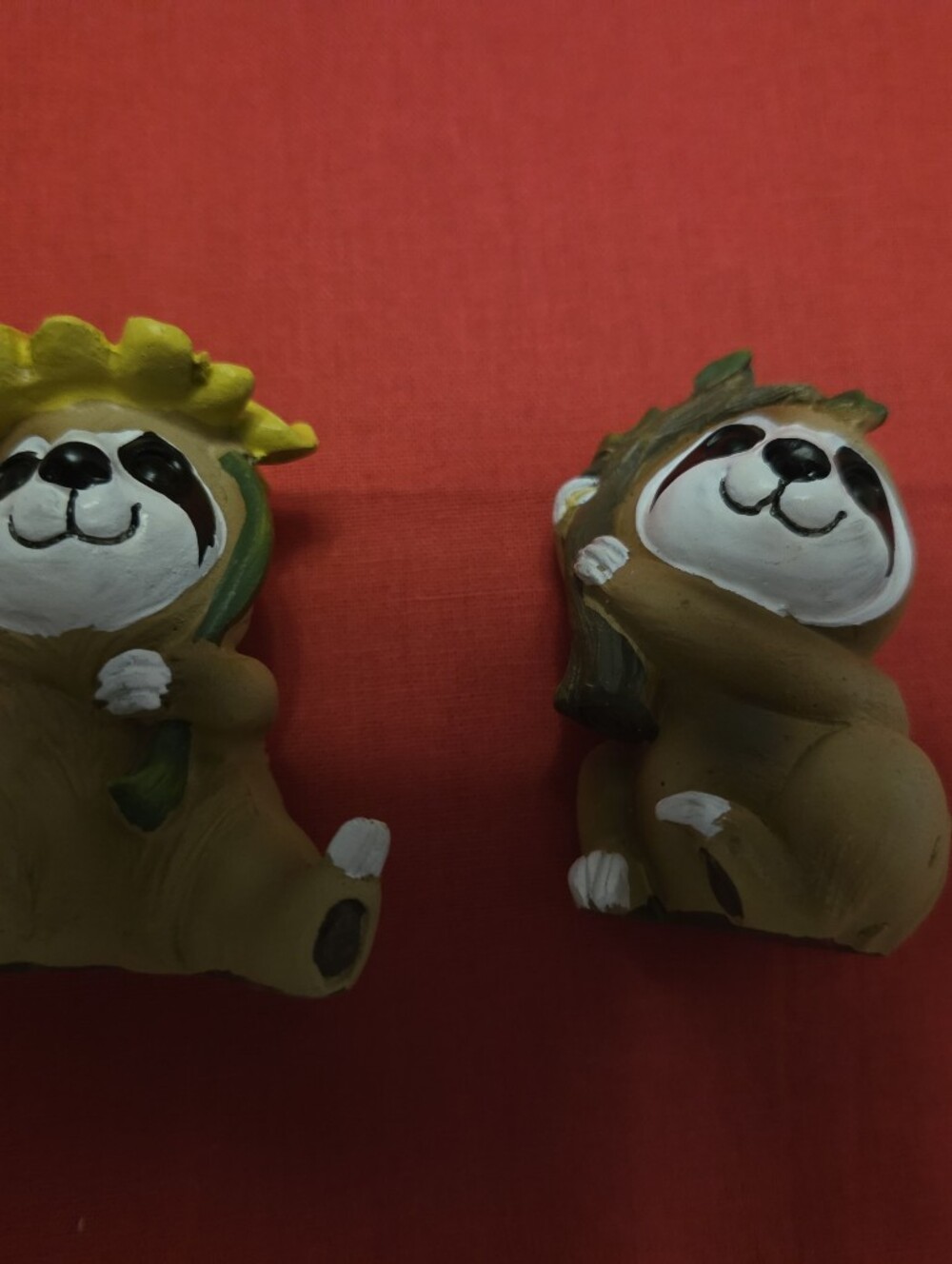 Set Of Sloths Garden Figures